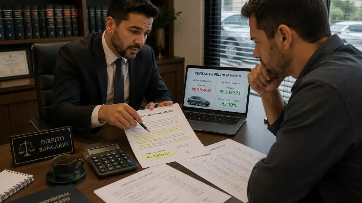 Atendimento jurídico — Juros Abusivos em Financiamento de Veículo