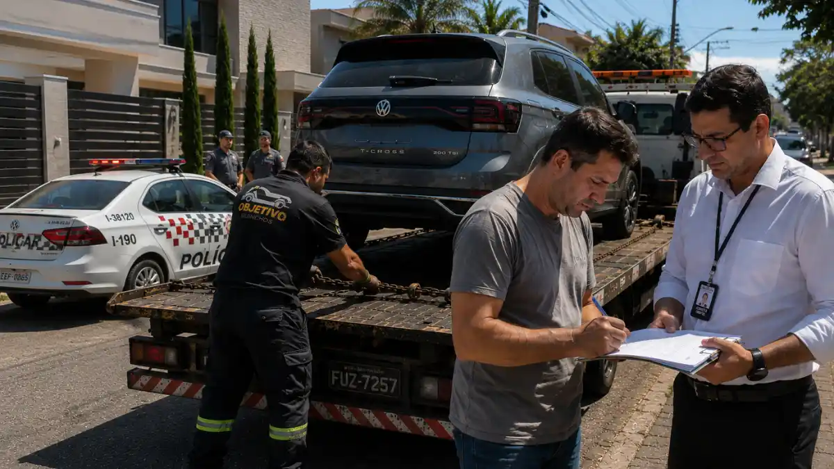 Atendimento jurídico — Mandado de Busca e Apreensão de Veículo
